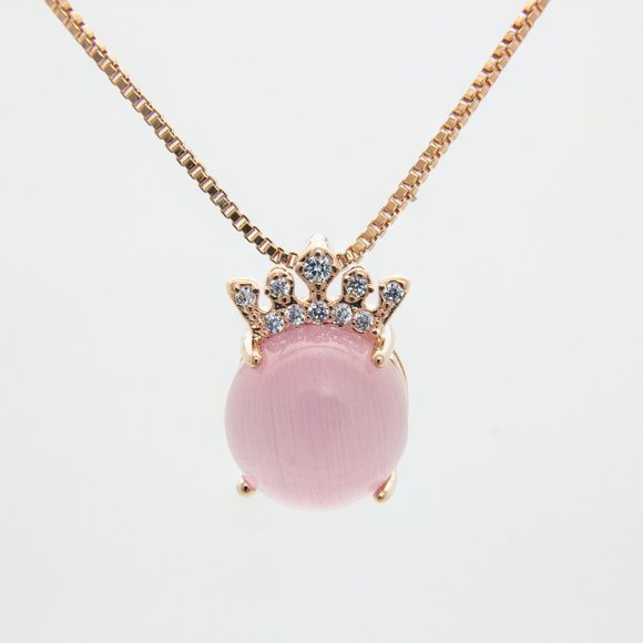 Jewelry - Gorgeous Rose Quartz Sterling Silver Necklace
